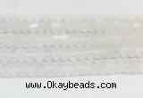 SEBS10 15 inches 6*10mm round selenite gemstone beads wholesale