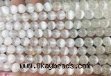 SEBS135 15 inches 6mm round selenite gemstone beads wholesale SEBS135 15 inches 6mm round selenite gemstone beads wholesale