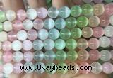 SEBS148 15 inches 8mm round colorful selenite gemstone beads wholesale SEBS148 15 inches 8mm round colorful selenite gemstone beads wholesale