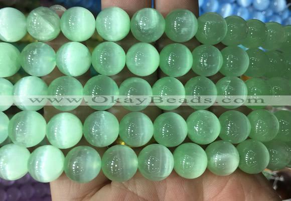 SEBS32 15 inches 10mm round selenite beads wholesale