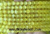 SEBS68 15 inches 6mm round selenite gemstone beads wholesale SEBS68 15 inches 6mm round selenite gemstone beads wholesale