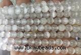 SEBS82 15 inches 6mm round selenite gemstone beads wholesale SEBS82 15 inches 6mm round selenite gemstone beads wholesale