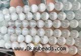 SEBS83 15 inches 8mm round selenite gemstone beads wholesale SEBS83 15 inches 8mm round selenite gemstone beads wholesale