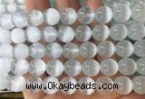 SEBS84 15 inches 10mm round selenite gemstone beads wholesale SEBS84 15 inches 10mm round selenite gemstone beads wholesale