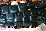 SRBS10 15 inches 20mm square black obsidian gemstone beads wholesale