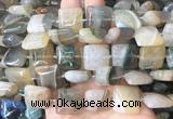 SRBS19 15 inches 18*18mm square Agate gemstone beads wholesale SRBS19 15 inches 18*18mm square Agate gemstone beads wholesale