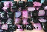 SRBS20 15 inches 18*18mm square Agate gemstone beads wholesale SRBS20 15 inches 18*18mm square Agate gemstone beads wholesale