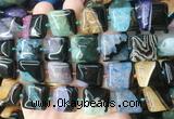 SRBS26 15 inches 18*18mm square Agate gemstone beads wholesale SRBS26 15 inches 18*18mm square Agate gemstone beads wholesale