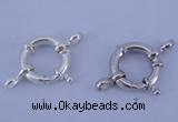 SSC205 5pcs 16mm 925 sterling silver spring rings clasps