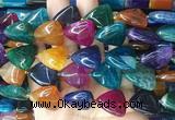 TABS06 15 inches 20*20mm triangle Agate gemstone beads wholesale TABS06 15 inches 20*20mm triangle Agate gemstone beads wholesale