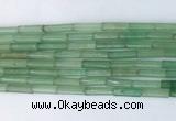 TBBS11 15 inches 4*13mm tube green aventurine jade gemstone beads