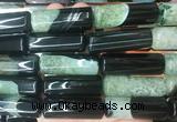 TBBS131 15 inches 13*40mm tube agate gemstone beads wholesale TBBS131 15 inches 13*40mm tube agate gemstone beads wholesale