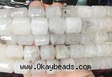 TBBS136 15 inches 13*14mm tube agate gemstone beads wholesale TBBS136 15 inches 13*14mm tube agate gemstone beads wholesale