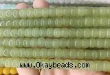 TBBS154 15 inches 7*9mm tube candy jade gemstone beads wholesale TBBS154 15 inches 7*9mm tube candy jade gemstone beads wholesale