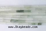 TBBS19 15 inches 4*13mm tube Tianshan jade gemstone beads