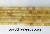 TBBS39 15 inches 3*5mm tube yellow aventurine gemstone beads