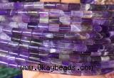 TBBS61 15 inches 5*7mm tube dogtooth amethyst gemstone beads wholesale