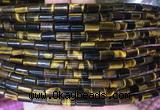 TBBS70 15 inches 5*7mm tube yellow tiger eye gemstone beads wholesale