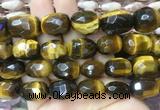 TEBS47 15 inches 12*16mm - 13*18mm faceted nuggets yellow tiger eye beads  TEBS47 15 inches 12*16mm - 13*18mm faceted nuggets yellow tiger eye beads