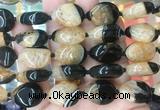 TRBS135 15 inches 15*20mm teardrop Agate gemstone beads wholesale TRBS135 15 inches 15*20mm teardrop Agate gemstone beads wholesale