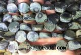 TWBS63 15 inches 16mm twist coin kambaba jasper beads wholesale