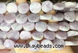 TWBS65 15 inches 16mm twist coin lepidolite beads wholesale