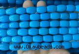 WBBS09 15 inches 10*14mm rice howlite turquoise gemstone beads wholesale WBBS09 15 inches 10*14mm rice howlite turquoise gemstone beads wholesale