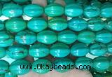 WBBS15 15 inches 15*20mm pumpkin howlite turquoise gemstone beads wholesale WBBS15 15 inches 15*20mm pumpkin howlite turquoise gemstone beads wholesale