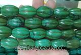 WBBS16 15 inches 16*22mm pumpkin howlite turquoise gemstone beads wholesale WBBS16 15 inches 16*22mm pumpkin howlite turquoise gemstone beads wholesale