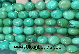 WBBS32 15 inches 13*16mm oval howlite turquoise gemstone beads wholesale WBBS32 15 inches 13*16mm oval howlite turquoise gemstone beads wholesale