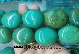WBBS38 15 inches 27*32mm oval howlite turquoise gemstone beads wholesale WBBS38 15 inches 27*32mm oval howlite turquoise gemstone beads wholesale