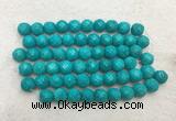 WBBS45 12mm carved round loose howlite turquoise gemstone beads wholesale WBBS45 12mm carved round loose howlite turquoise gemstone beads wholesale