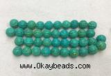WBBS50 16mm carved round loose howlite turquoise gemstone beads wholesale WBBS50 16mm carved round loose howlite turquoise gemstone beads wholesale