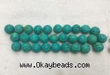 WBBS53 18mm carved round loose howlite turquoise gemstone beads wholesale WBBS53 18mm carved round loose howlite turquoise gemstone beads wholesale