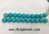 WBBS57 20mm carved round loose howlite turquoise gemstone beads wholesale WBBS57 20mm carved round loose howlite turquoise gemstone beads wholesale